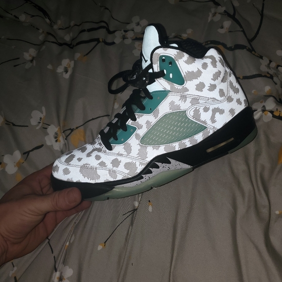 Island green Jordan 5 - Picture 2 of 7